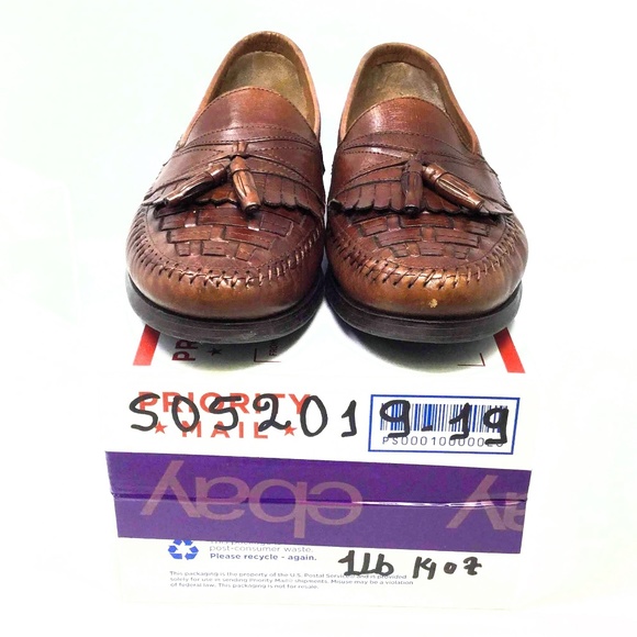 Giorgio Brutini Mens Weaved Tassel Loafers main image 8
